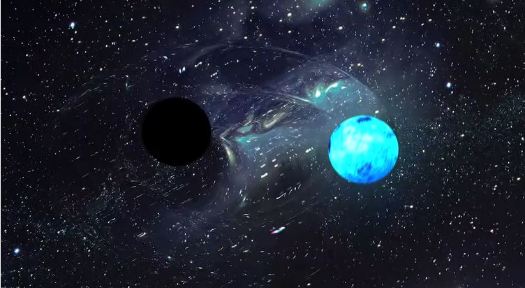 Prvi puta zabilježeno kako crna rupa guta neutronsku zvijezdu