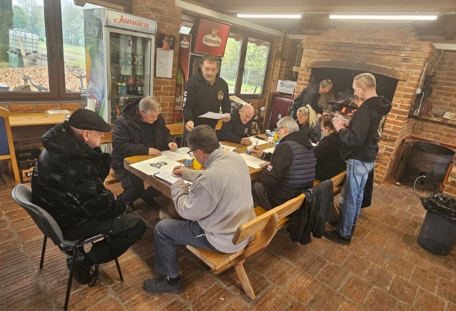 Branitelji nakratko postali umjetnici: Zanimljiva akcija u Domu Tigrova u Rakitju