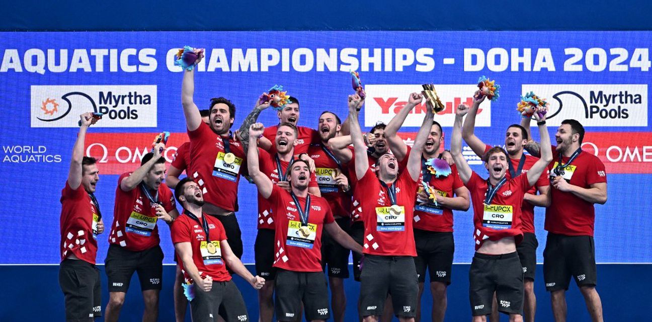 VELESILA Mala, a tako moćna Hrvatska: Svjetsko zlato ukupno je 17. medalja Barakuda