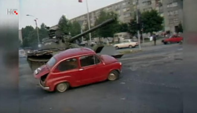 Vozač tenka koji je zgazio fiću bio je Hrvat: ‘Uperili su mi pištolj u leđa i naredili da dodam gas’