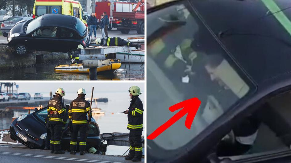 Legendarni zapovjednik Vukovara Ivica Arbanas pomogao vozačici koja je završila na drvenom mulu u Zadru