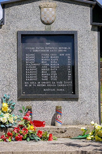 22. studenoga 1991. Zločini srpske vojske – ubijanja nemoćnih staraca u Dabru