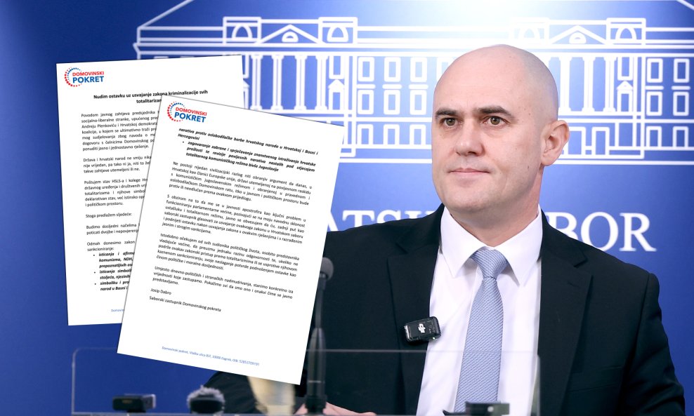 DRAMA U SABORU Stigao popis: Ovo su uvjeti Josipa Dabre za napuštanje koalicije