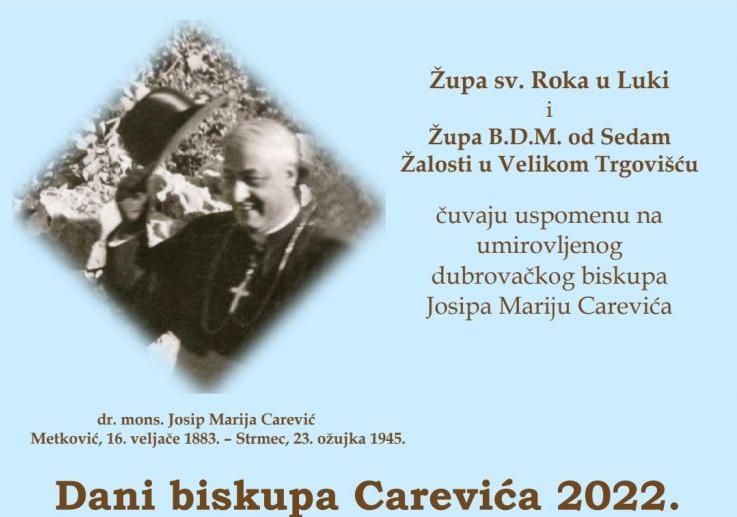 Dani biskupa Carevića – tko je bio biskup kojeg su partizani ubili i masakrirali?