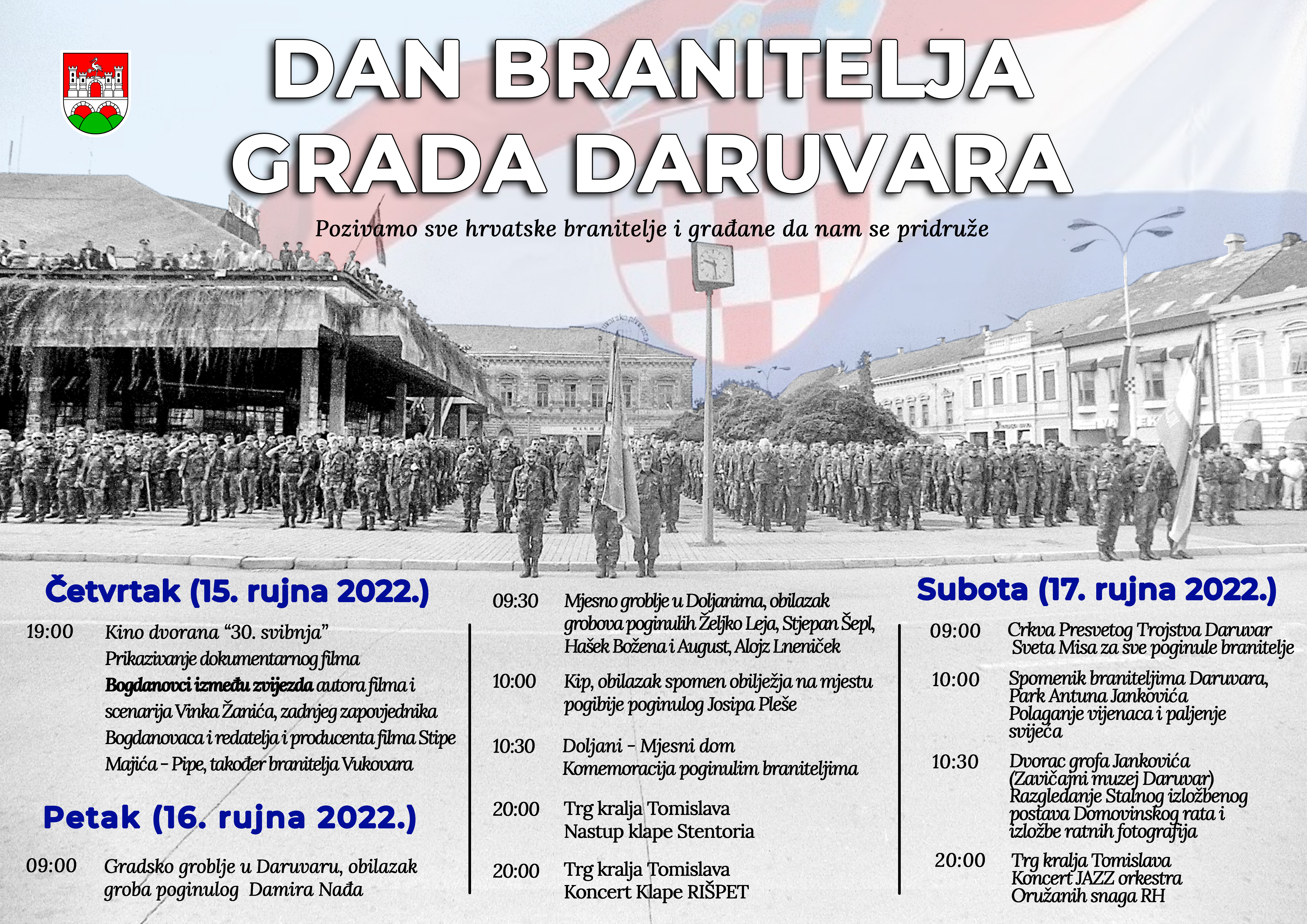 DAN BRANITELJA GRADA DARUVARA