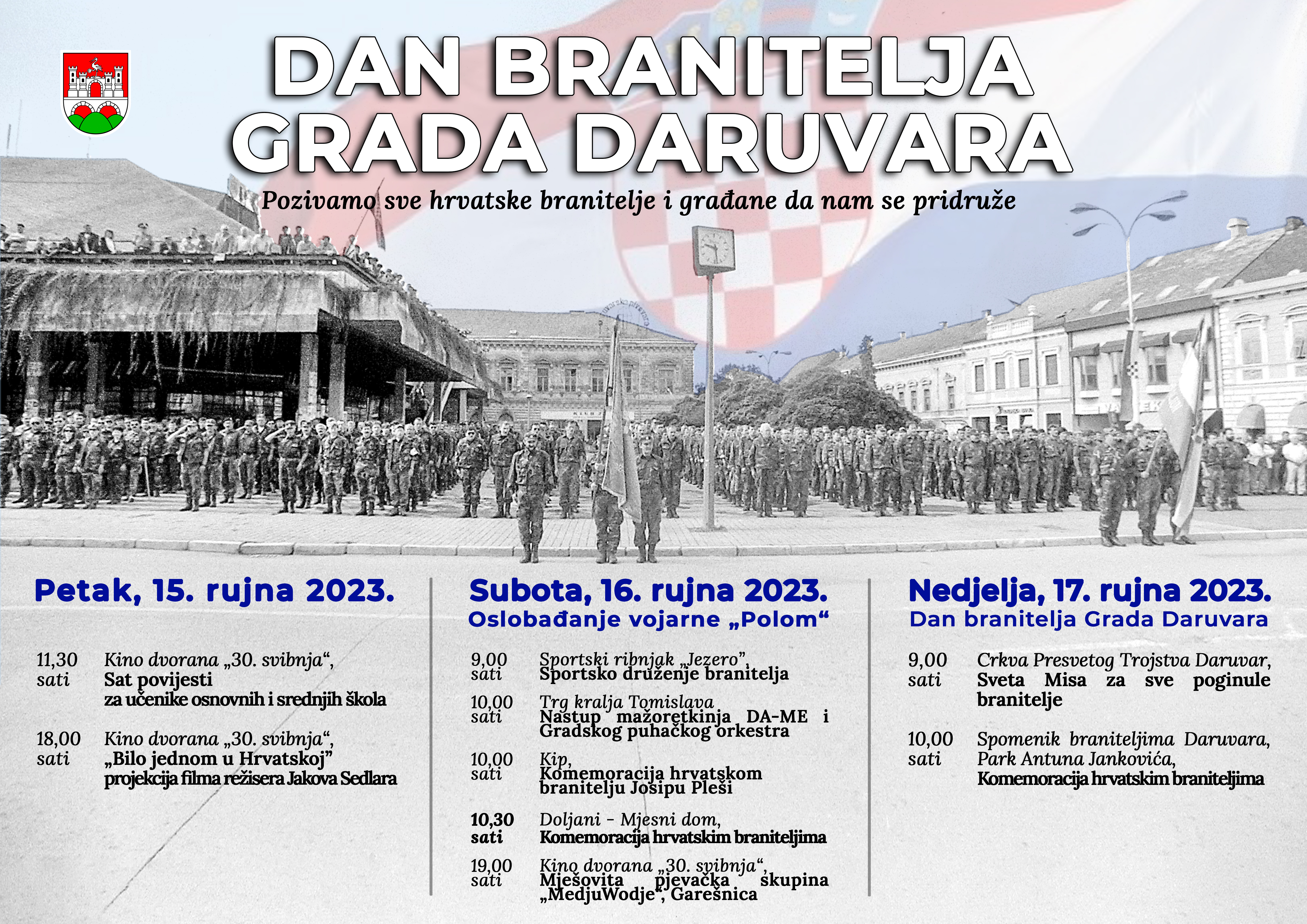 DAN BRANITELJA GRADA DARUVARA