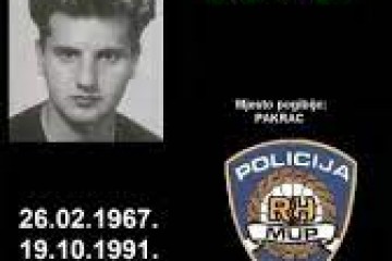 U spomen - DRAŽEN DAUTANEC, dragovoljac Domovinskog rata (26.2.1967. - 19.10.1991.)