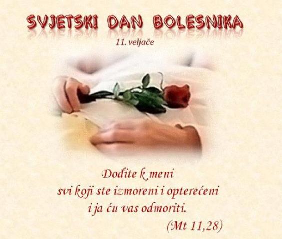 Gospa Lurdska – Dan bolesnika