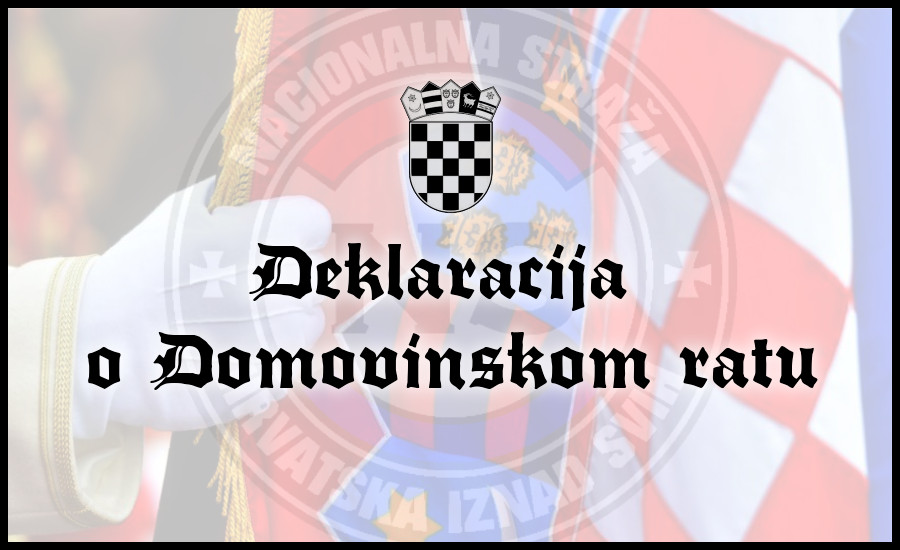 Svim hrvatskim braniteljima treba se osigurati puna zaštita, dostojanstvo i skrb!