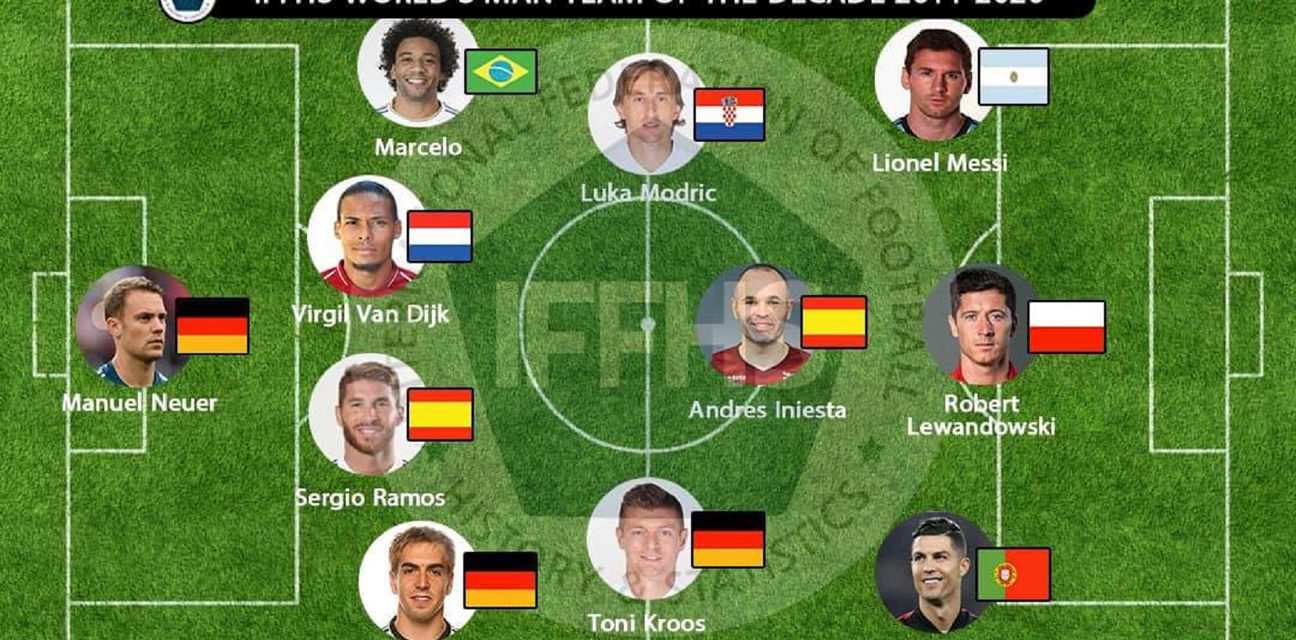 Modrić izabran   u momčad desetljeća