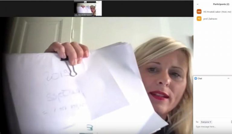 Zadravec na javnom saslušanju pokazala dokumente: Ovo su dokazi o korupciji u KBC-u!