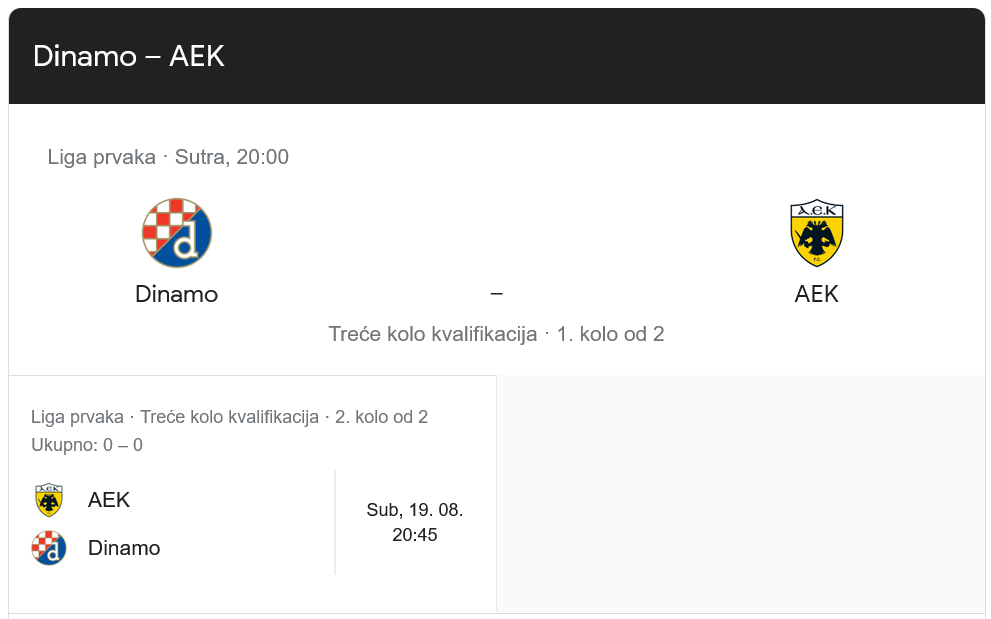 Promjene u prometu i ulazima na stadion Maksimir za Dinamovu utakmicu Lige prvaka