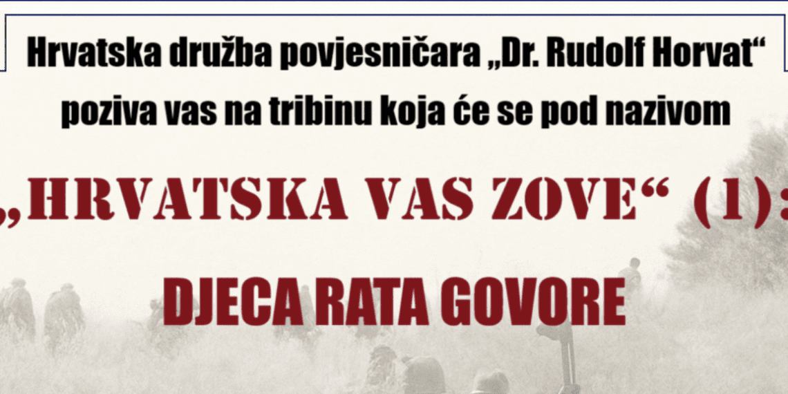„Hrvatska vas zove“ – serija tribina povodom 35 godina od početka Domovinskog rata