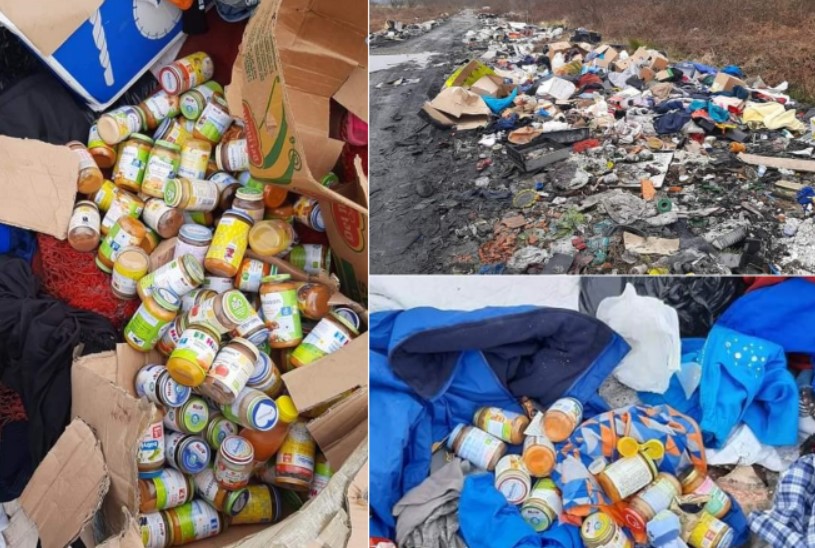 (FOTO) ZAŠTO BI NETKO BACIO DJEČJU HRANU NA DEPONIJ? Sisčani šokirani prizorima: Ne zna se od kud bočice na smetlištu