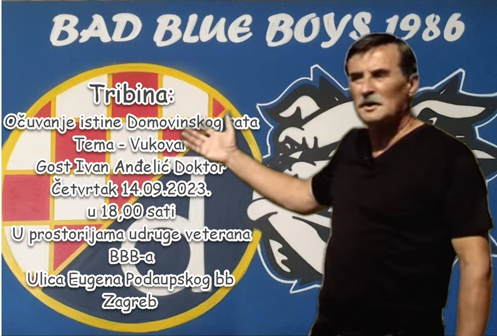 Poziv na tribinu "Očuvanje istine Domovinskog rata - Istina o obrani Vukovara"