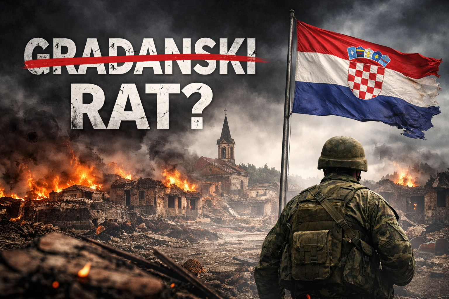 Mit o „građanskom ratu“ – kako se briše karakter Domovinskog rata