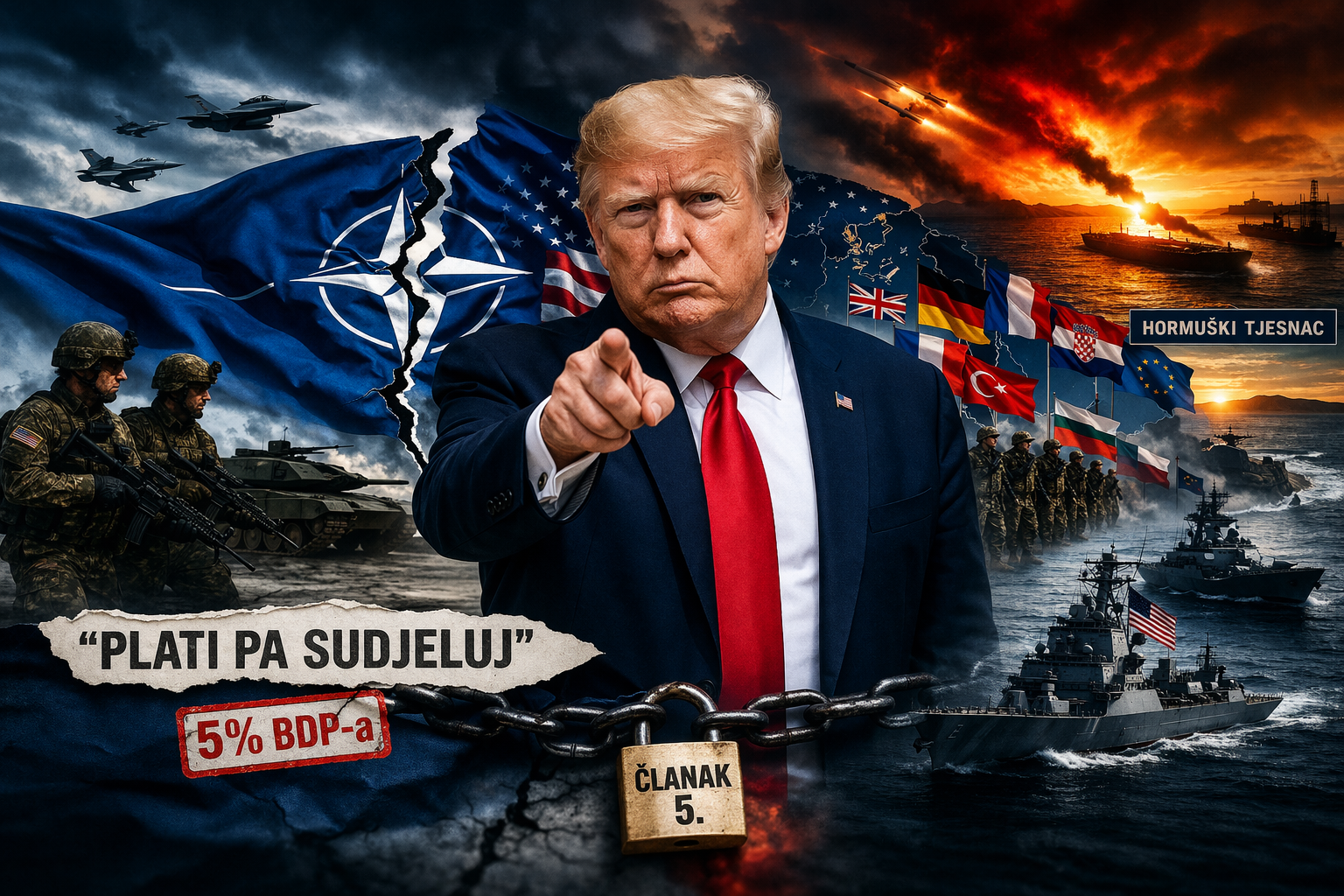 Trump ponovno propituje NATO: Razmatra izlazak i model “plati pa sudjeluj”