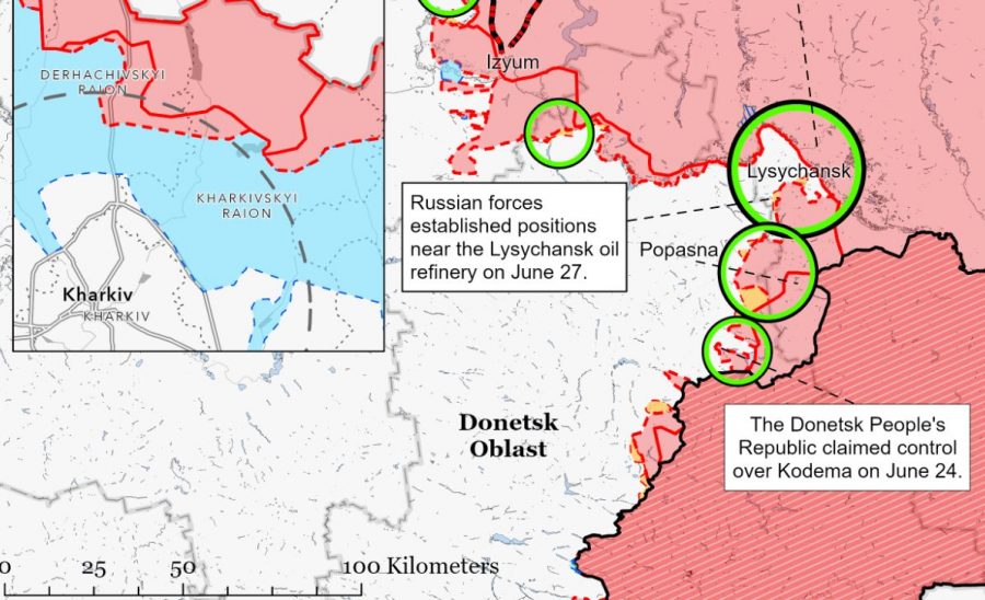 Institut za rat: Novi problem za Ruse