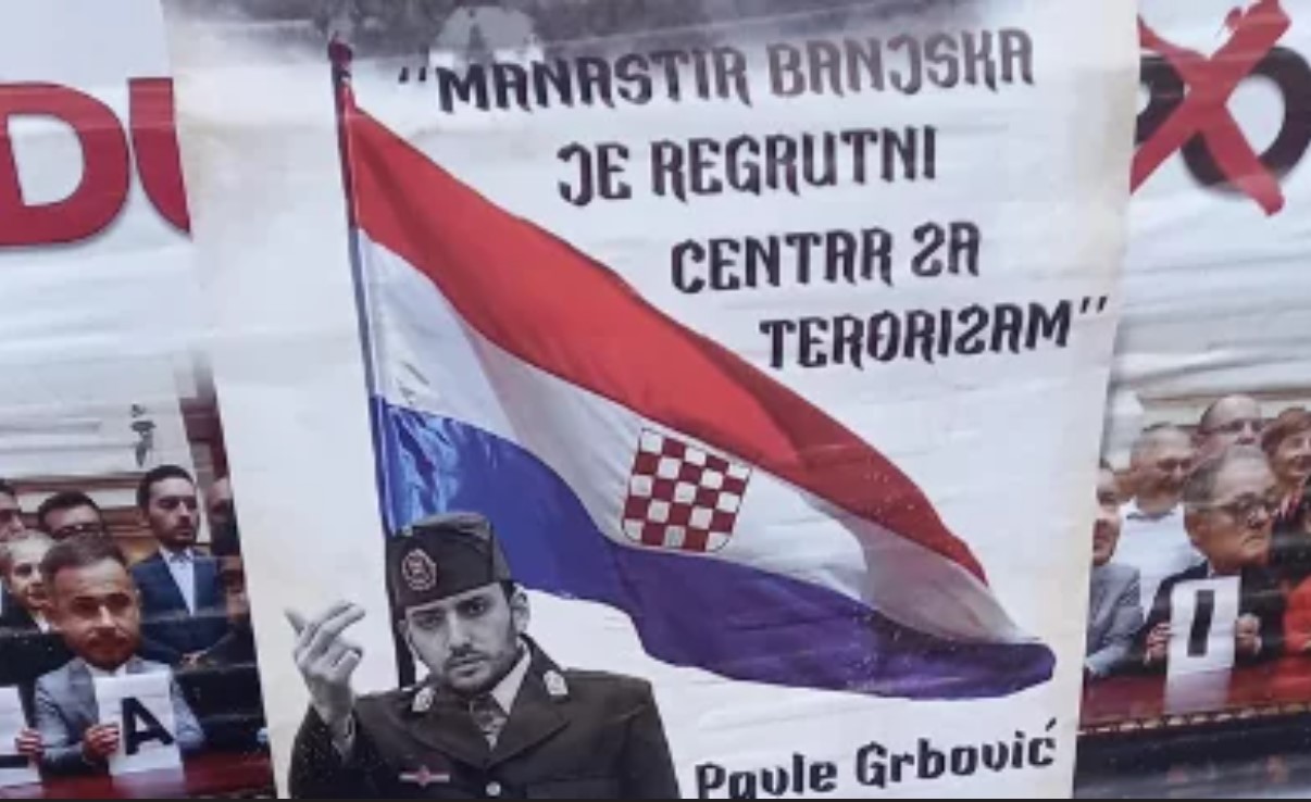 Ustašama protiv 'antisrpskog ološa': Vučićevac htio biti pametan pa se osramotio zbog hrvatske zastave