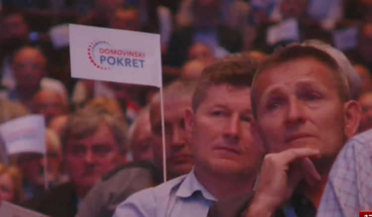 Domovinski pokret održao veliki skup “Ustani i ostani” u Lisinskom: “Pobjeda je naš sveti cilj”