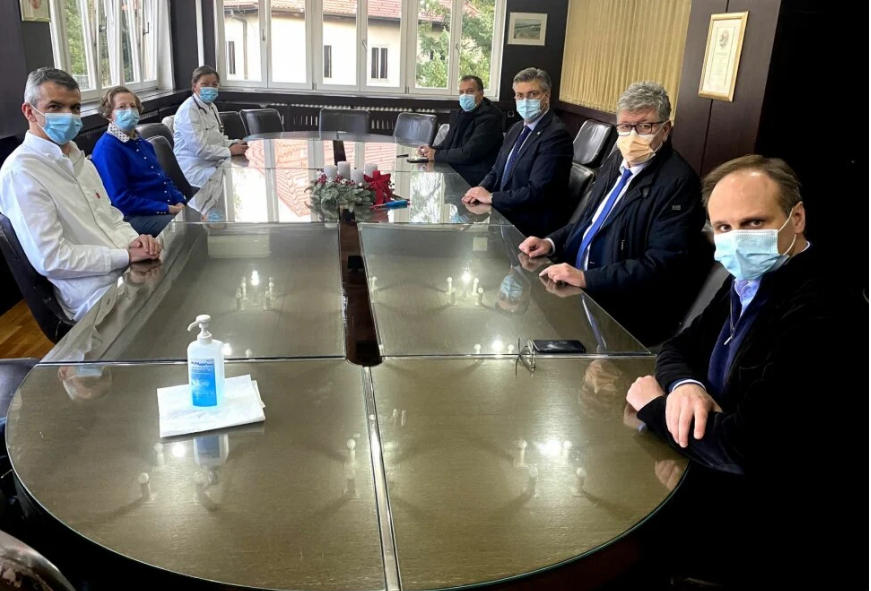 Beroš obišao Infektivnu: U Hrvatsku stiže novi lijek protiv Covida; otkrio i hoće li se cijepiti 'booster' dozom