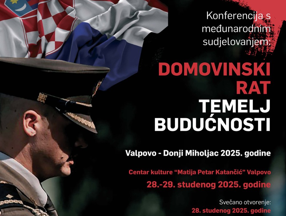 Konferencija „Domovinski rat – temelj budućnosti“ okuplja stručnjake i branitelje u Valpovu