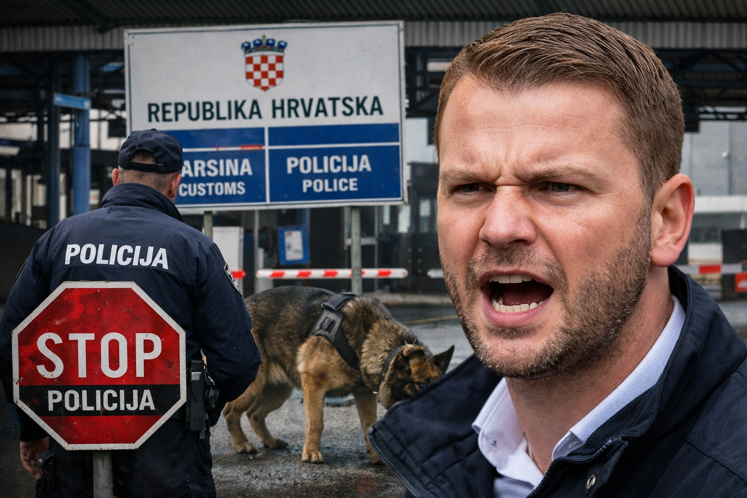 DRAMA KOJU JE SAM IZAZVAO: Od provokacije do privođenja