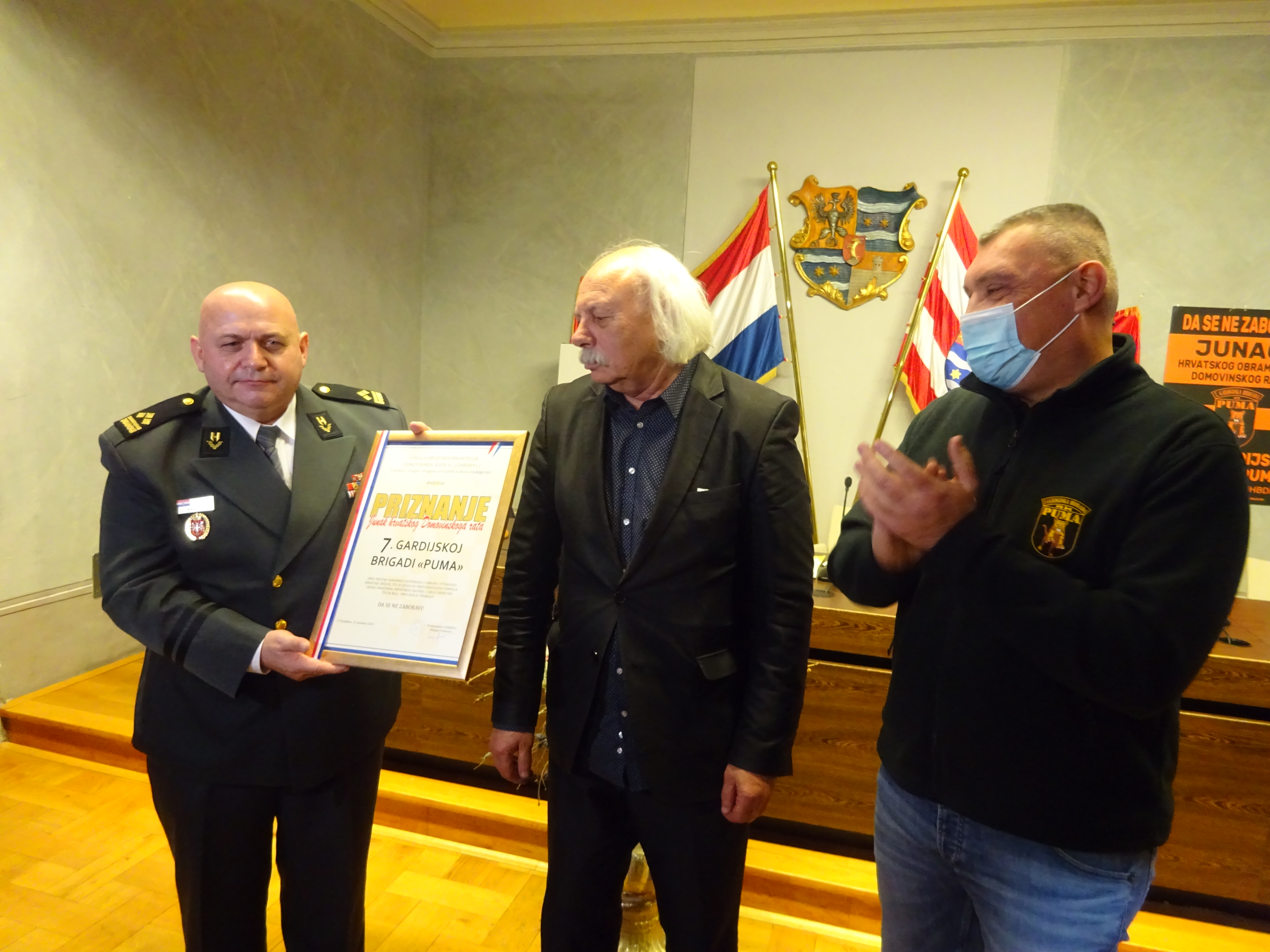 Svečano uručeno priznanje varaždinskim „Pumama“