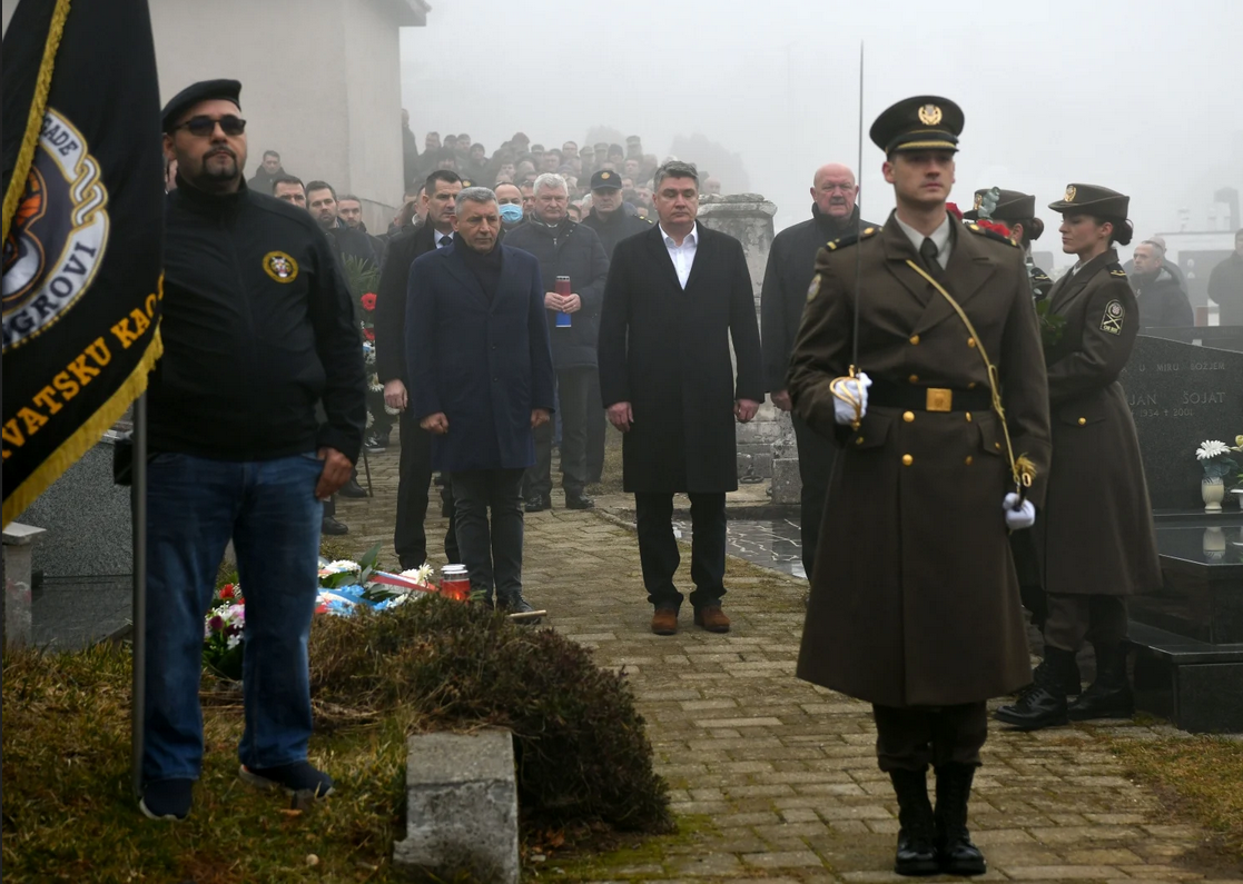 Predsjednik Milanović sudjelovao na obilježavanju 28. godišnjice pogibije stožernog brigadira Damira Tomljanovića – Gavrana