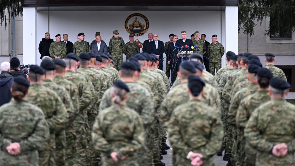 Predsjednik Milanović na svečanosti 17. obljetnice Gardijske oklopno-mehanizirane brigade