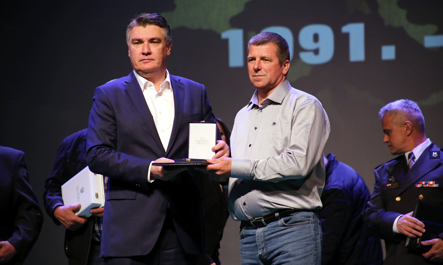 Hrvatsku ’91. branilo malo dobrih ljudi: Milanović u D. Resi dodijelio odličja pripadnicima 137. brigade