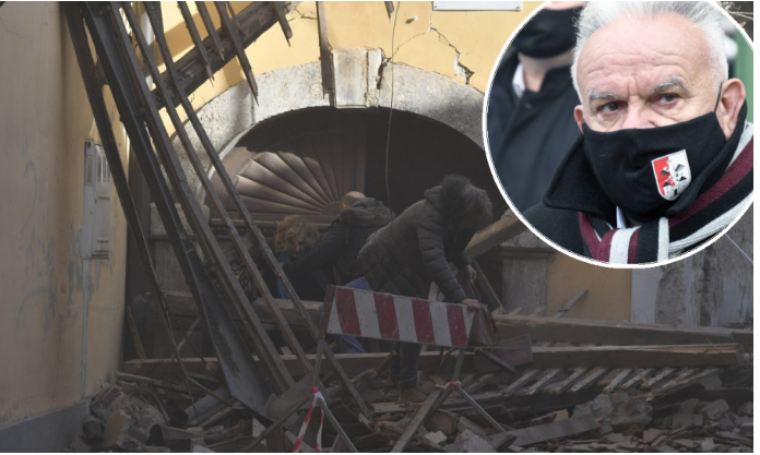 Potreseni gradonačelnik Petrinje: ”Vozim se kroz grad, a moga grada nema. Moj grad je uništen…”