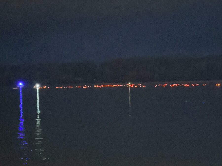 Svjetlosna rijeka sjećanja na poginule: Niz Dunav puštene stotine lampiona