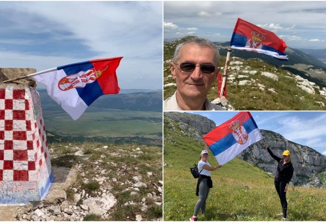 VUČIĆEV ZASTUPNIK KOJI JE POSTAVIO SRPSKU ZASTAVU NA DINARI OPET PROVOCIRA: ‘Tihi progon Srba u Hrvatskoj je već tri desetljeća državna politika!’