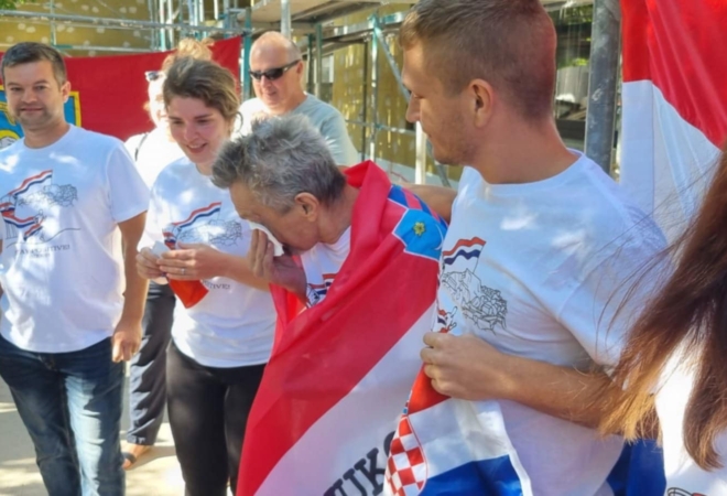 Mladi Kninjanin trčao i hodao 550 kilometara od Vukovara do Knina u čast Oluje i svog oca branitelja