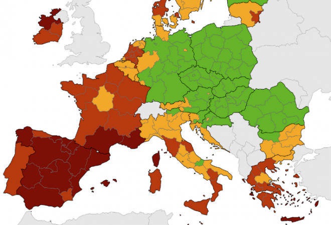 IDE LI HRVATSKA U CRVENO? Danas se očekuje nova objava ECDC-a, a nama danima rastu brojke