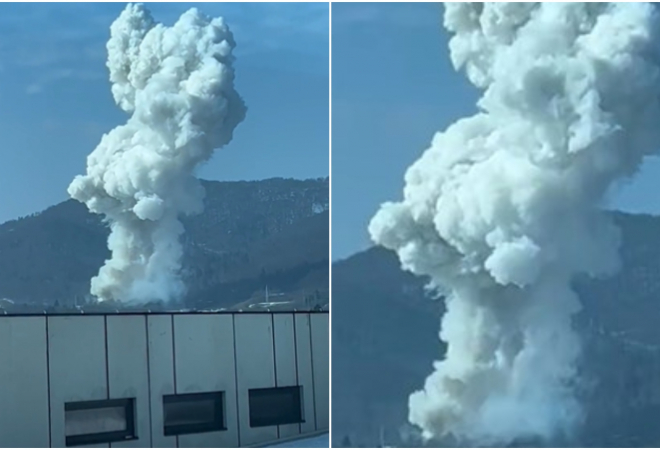 (VIDEO) EKSPLOZIJA ODJEKNULA U SLOVENIJI! Tvornica pirotehnike odletjela u zrak, ima mrtvih: ‘Čule su se tri eksplozije’