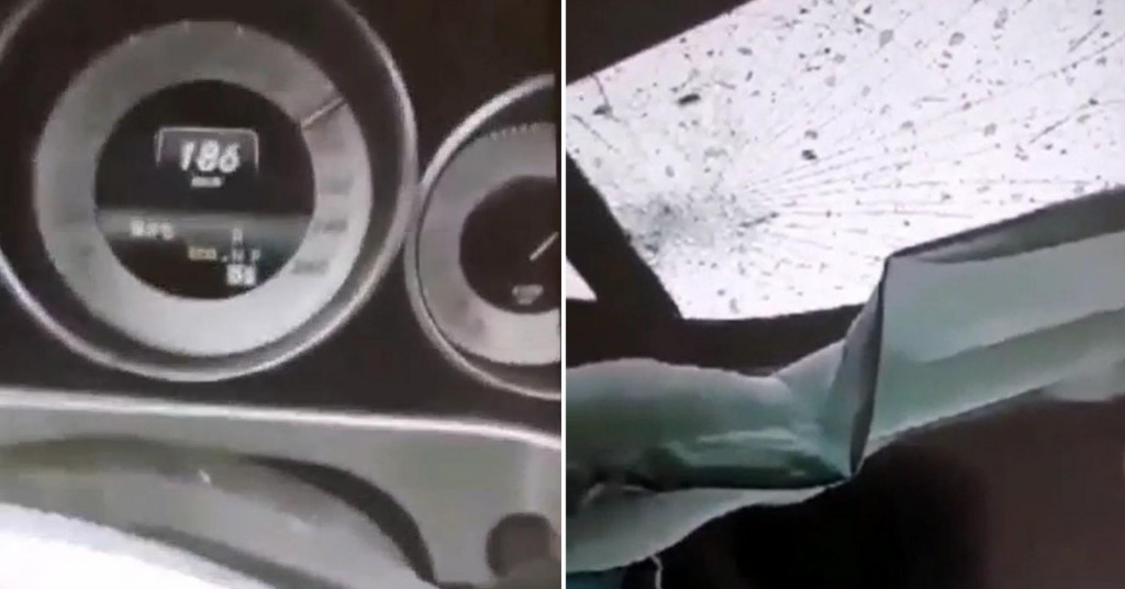 Sa 186 na sat snimio vlastiti odlazak u smrt: Auto mu je poput kuglice flipera šarao cestom