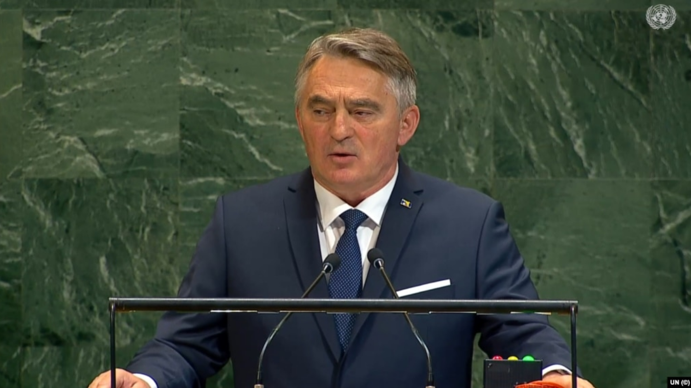 Komšić u UN-u optužio Hrvatsku i Schmidta za korupciju