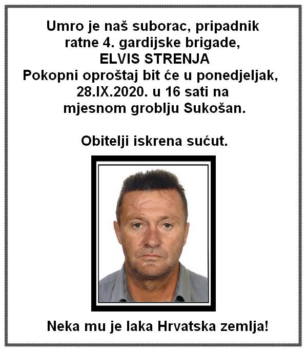 Elvis Strenja 1968. - 2020.