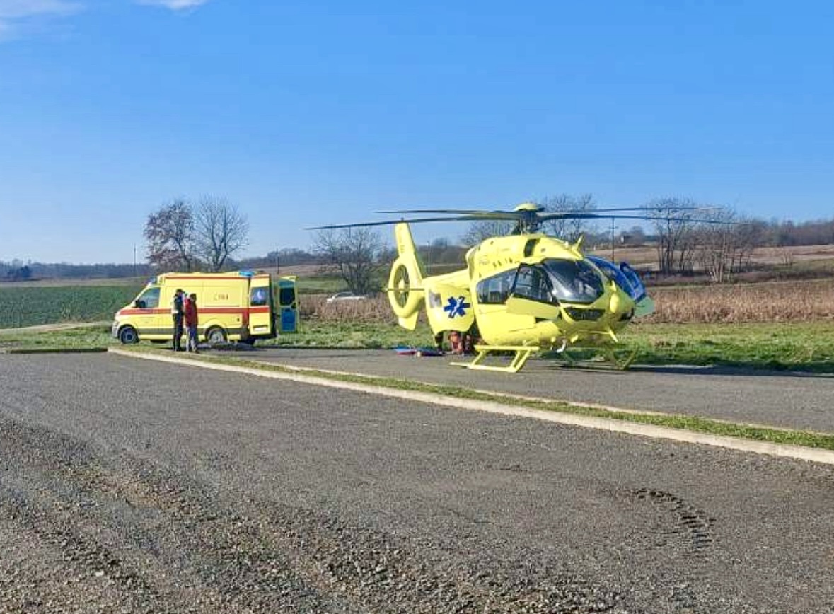 UPRAVO Helikopter Hitne pomoći sletio po teško ozlijeđenog mladića
