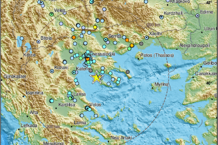 Jak potres pogodio Grčku