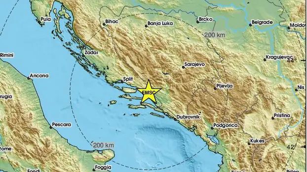 Sinoć potres kod Metkovića, jutros kod Makarske pa još jedan u moru kod Neuma