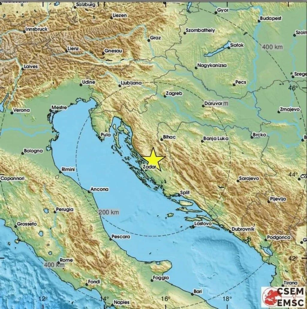 Stigle prve dojave o šteti. Zadarski župan: “Potres je bio iznimno neugodan. Plenković je odmah zvao”