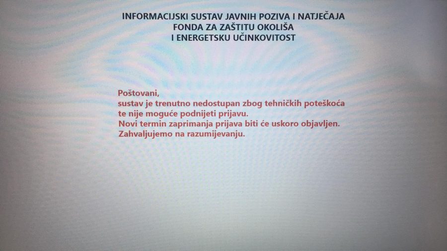FIJASKO "NAJBRŽEG PRSTA" Ništa od natječaja za subvencije za energetsku obnovu kuća, opet je pao sustav