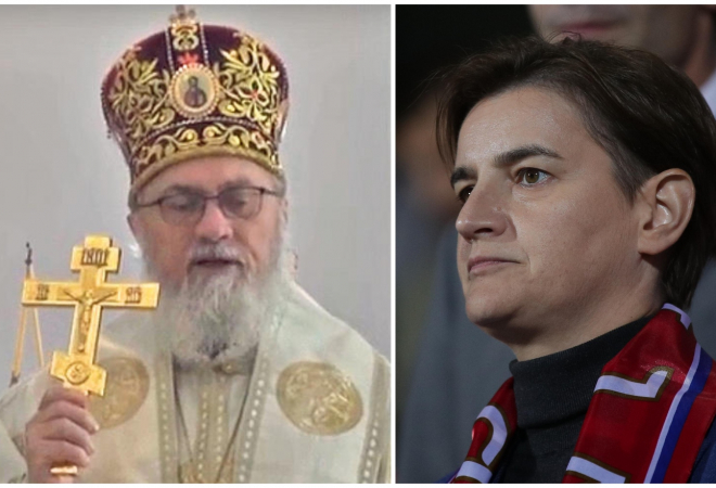 NA RUKAMA MU KRV HRVATSKE DJECE, JER DUŠU NEMA! Znate li tko je episkop Nikanor koji proklinje Anu Brnabić?