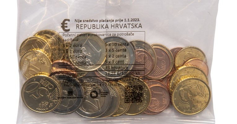 Ovo su paketi euro kovanica koje uskoro možete nabaviti za 100 kuna