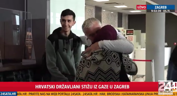 Još hrvatskih državljana iz Gaze pristiglo u Zagreb; 'Iza sebe smo ostavili 30 umrlih'