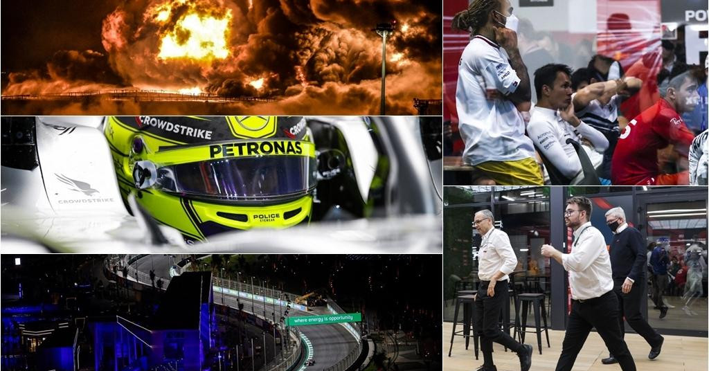 KAOS U SAUDIJSKOJ ARABIJI:  Vozači u strahu, Hamilton dobio šokantno pismo, odjekuju eksplozije, ali jasno je zašto se F1.