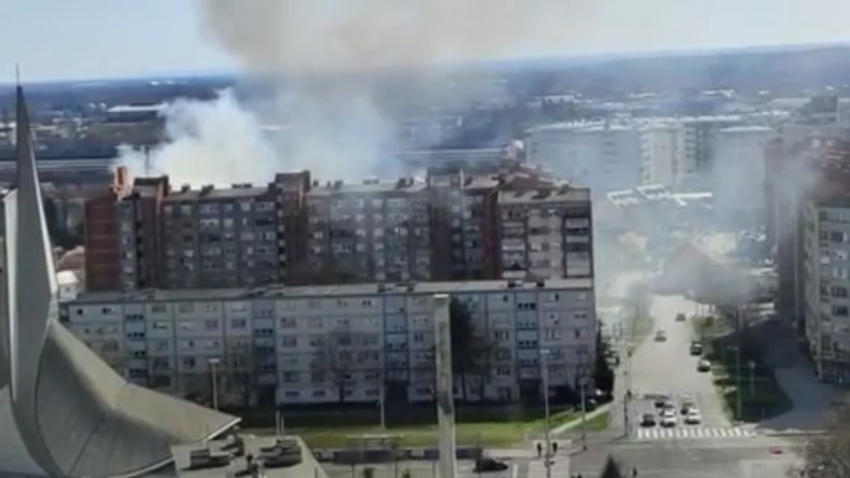 Pirotehničari na terenu: Zapalila se garaža s minama, bombom i streljivom